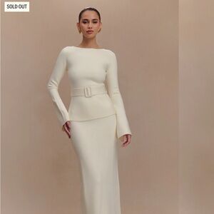 Meshki Justine belted Top